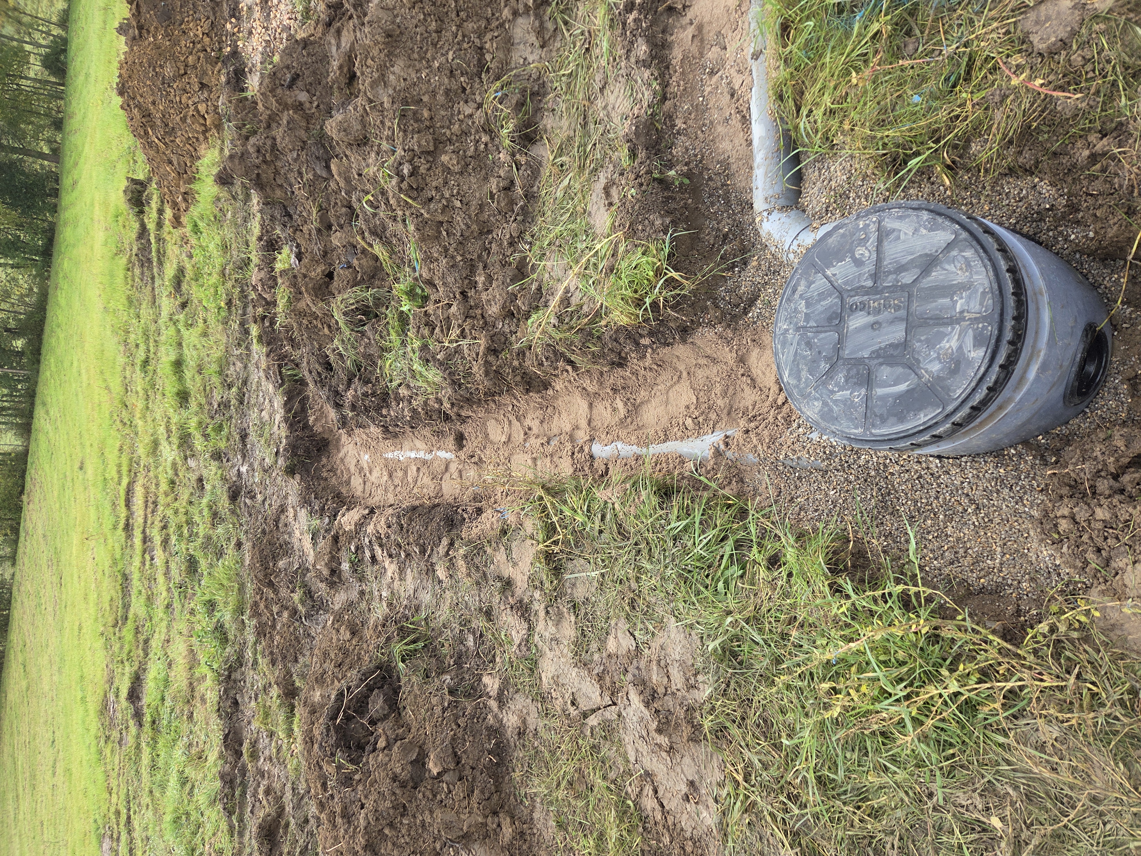 Drainage terrain Gironde