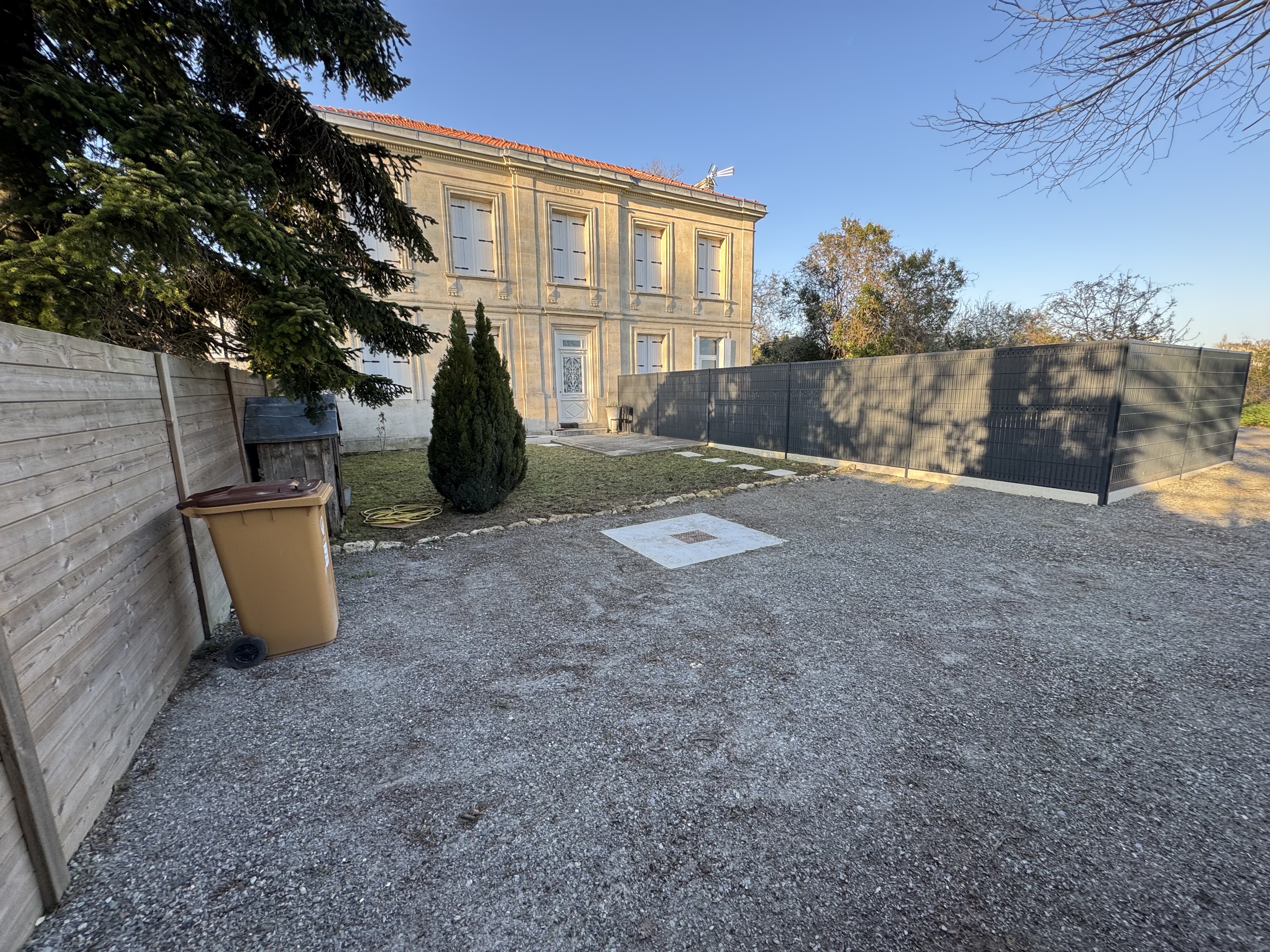 Allée et accès terminés