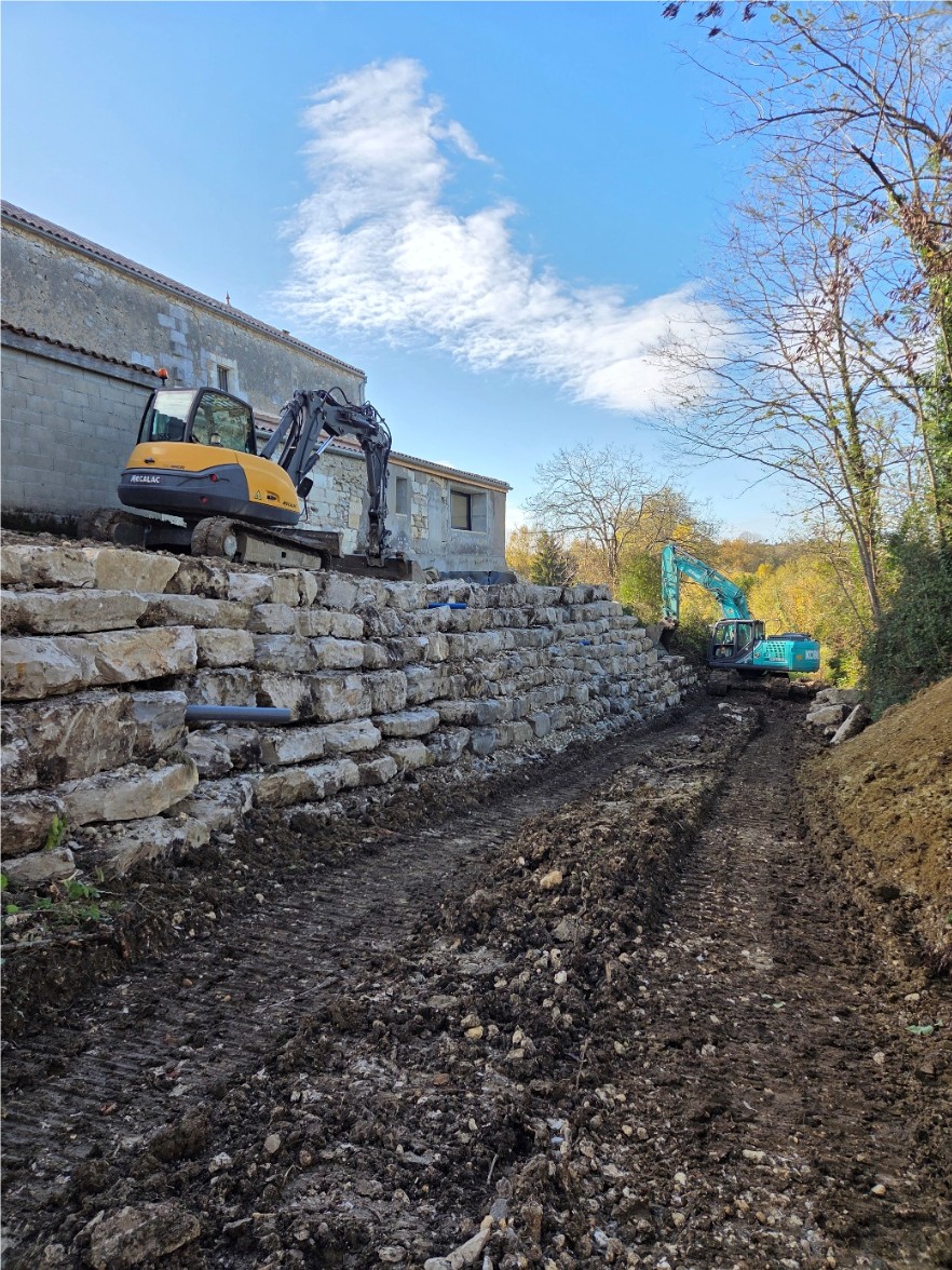 Talus et gestion de l'eau