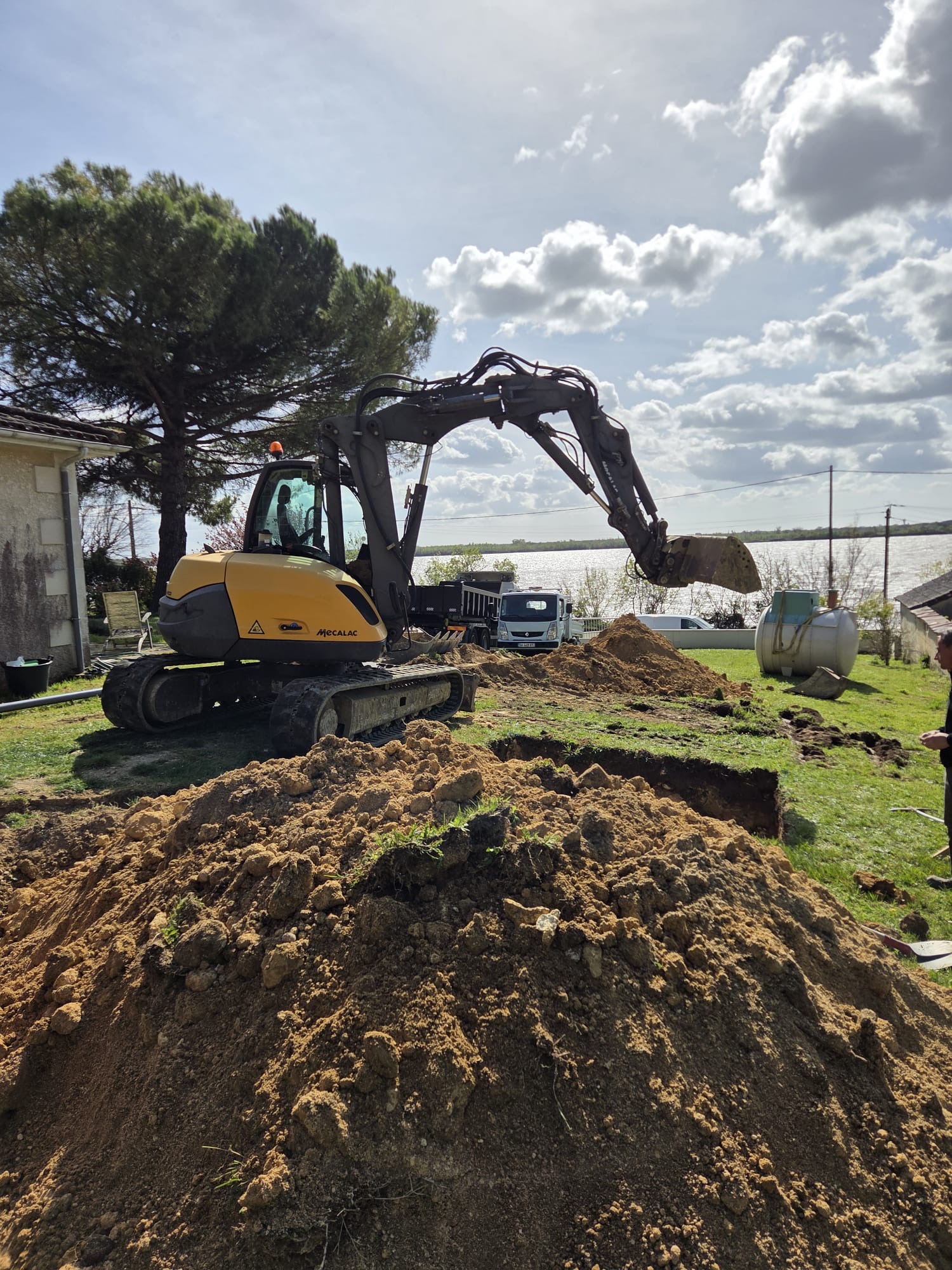 Engin MTP Solution sur chantier