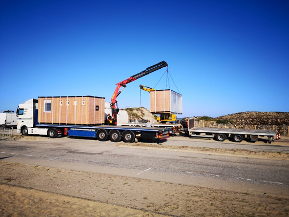 Chantier d'aménagement extérieur MTP Solution